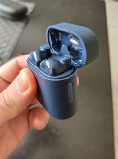 تصویر  Haylou T33 TWS Earbuds Blue Global