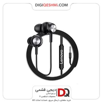 تصویر  Lenovo QF310 Drive-by-wire headphone EU Black