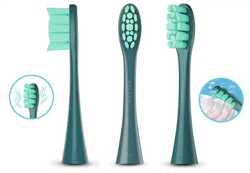 تصویر  Oclean Intelligent electric toothbrush head green all-purpose PW09