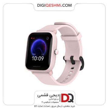 تصویر  Amazfit BipU Pro Pink US