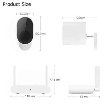 تصویر  Mi Wireless Outdoor Security Camera 1080p Set