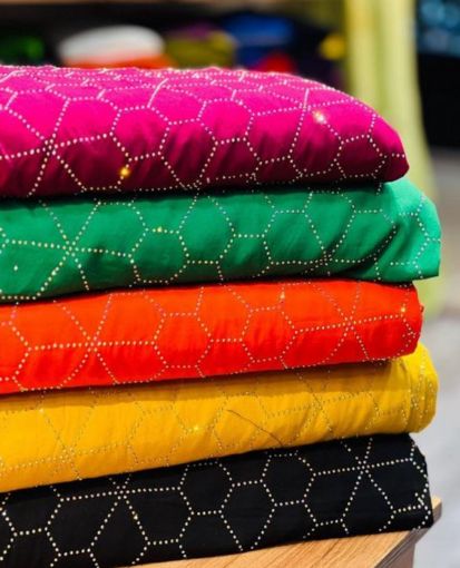 تصویر  پارچه نخی 